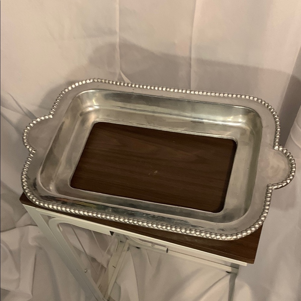 Classic Silver Serveware Tray